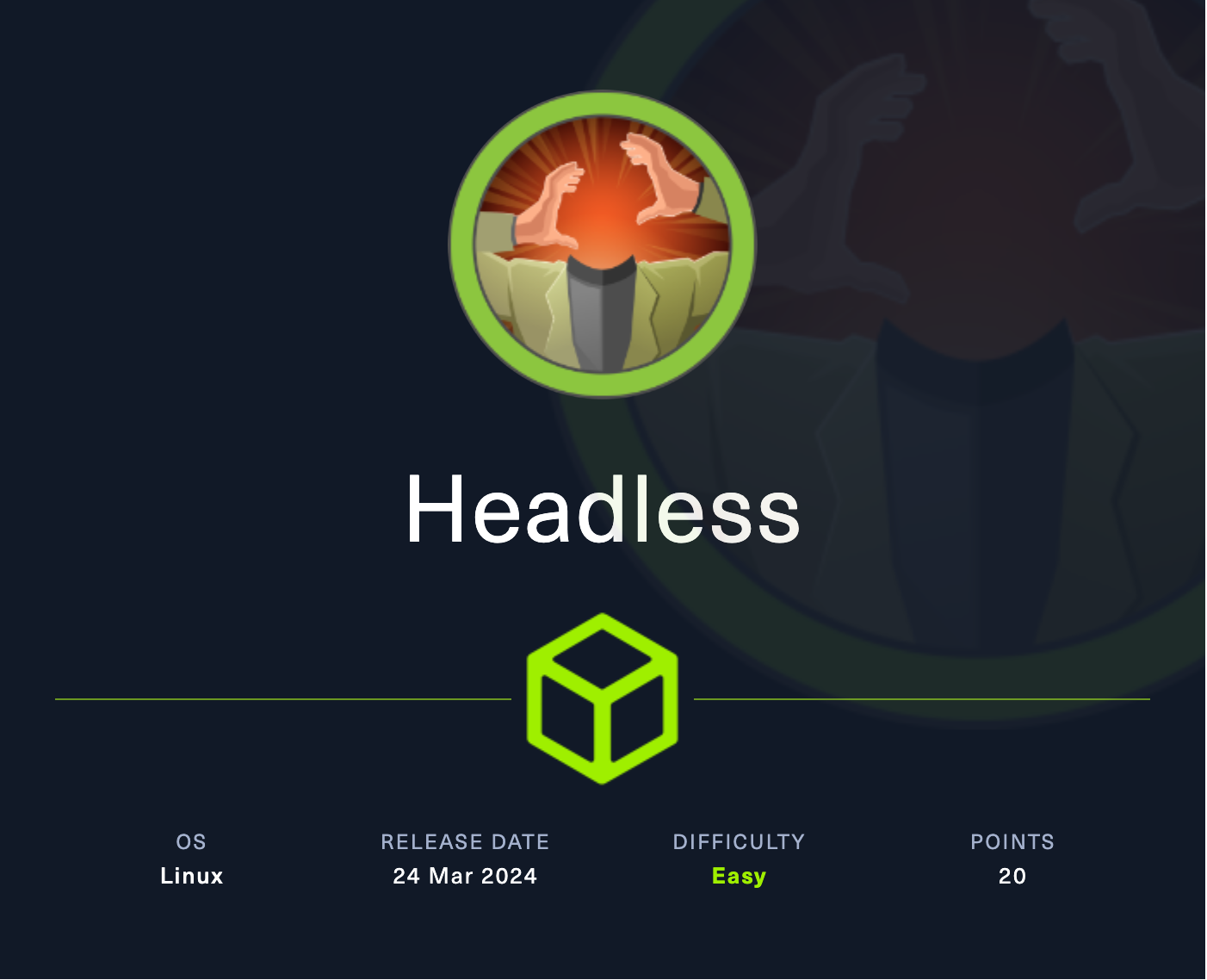 The Headless Machine HTB  Writeup